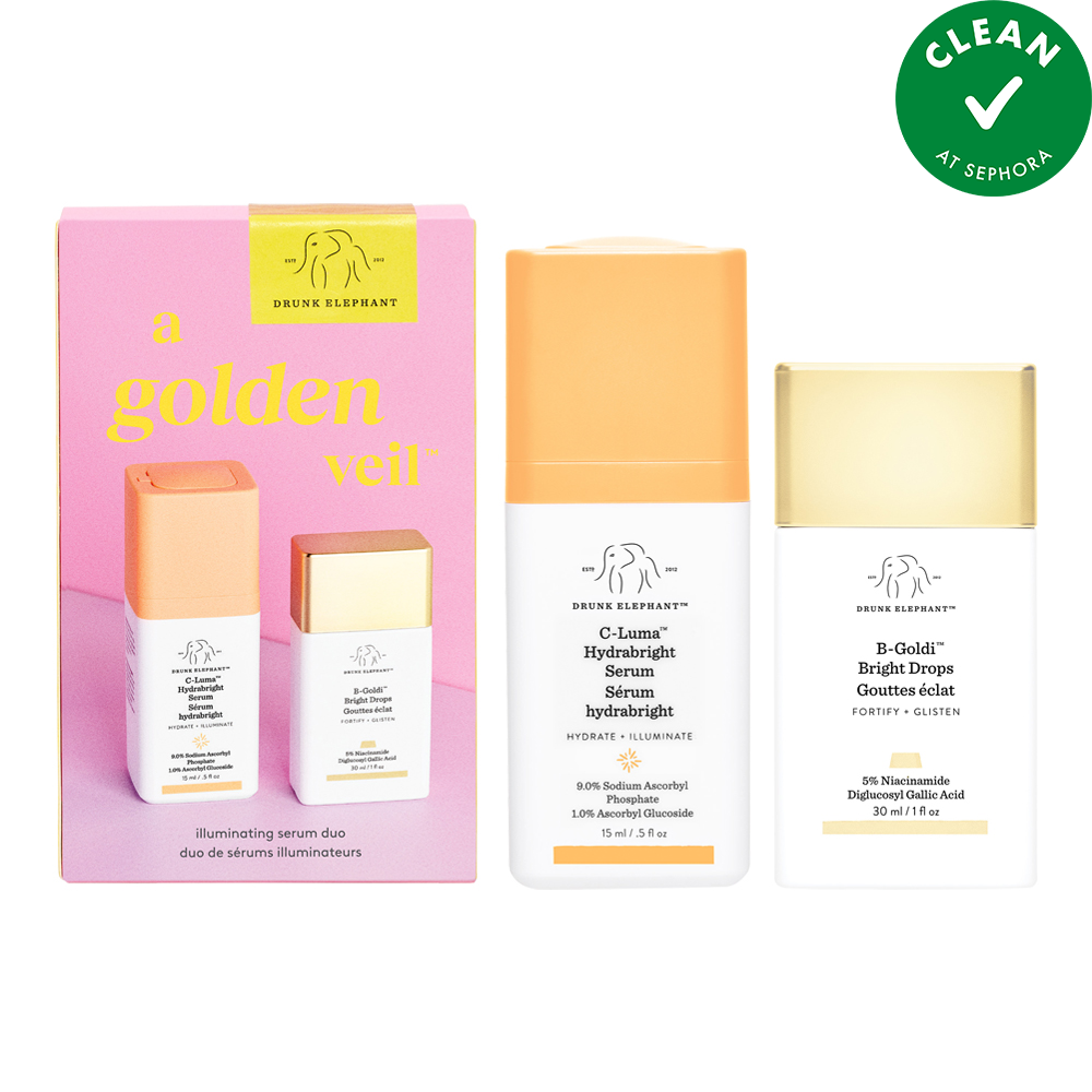 1_Product_194249411311-Drunk-Elephant-A-Golden-Veil-Illumina_0c6383992075e622af4e9eebcb75e168c6fe4ad0_1756119153.png A Golden Veil™ Illuminating Serum Duo (Holiday Limited Edition) - Image 1