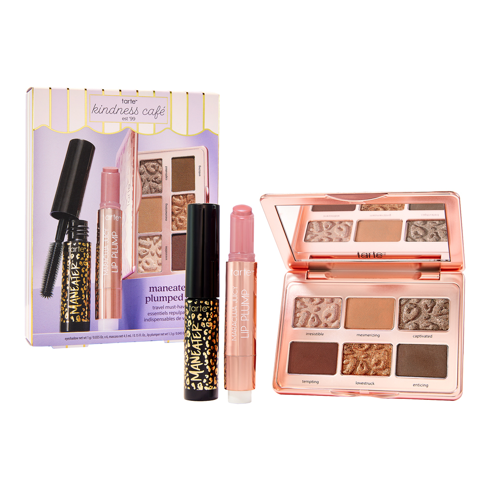 1_Product_197689041742-tarte-Maneater-Plumped-Up-Travel-Must_1a66d5bf966a3238fe0bac18f8cb5de7aaf3ef78_1759470880.png Maneater™ Plumped Up Travel Must-Haves Makeup Gift Trio (Holiday Limited Edition) - Image 1