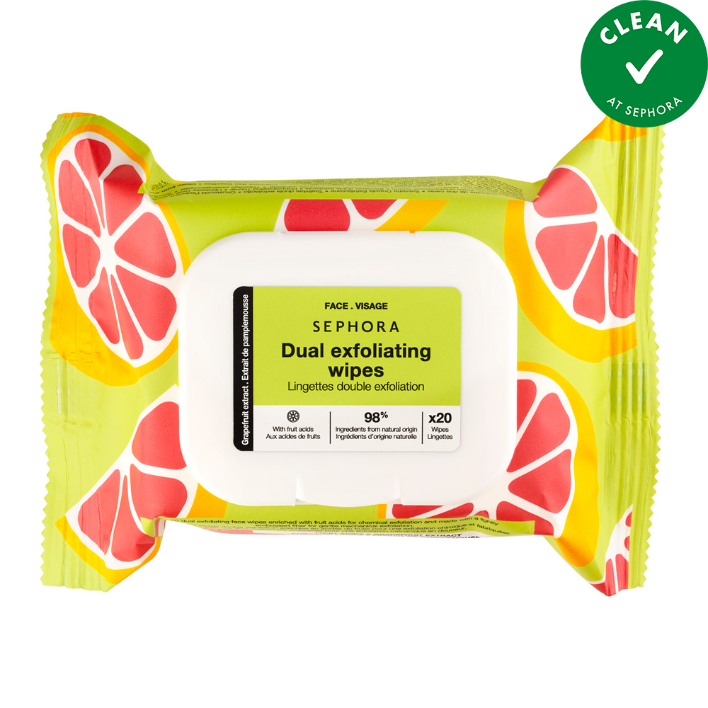 1_Product_3378872193623-Sephora-Collection-Dual-Exfoliating-_09b362db0ac98f771b43f643a8a6ec58df68e763_1716967994.png Dual Exfoliating Face Wipe - Image 1
