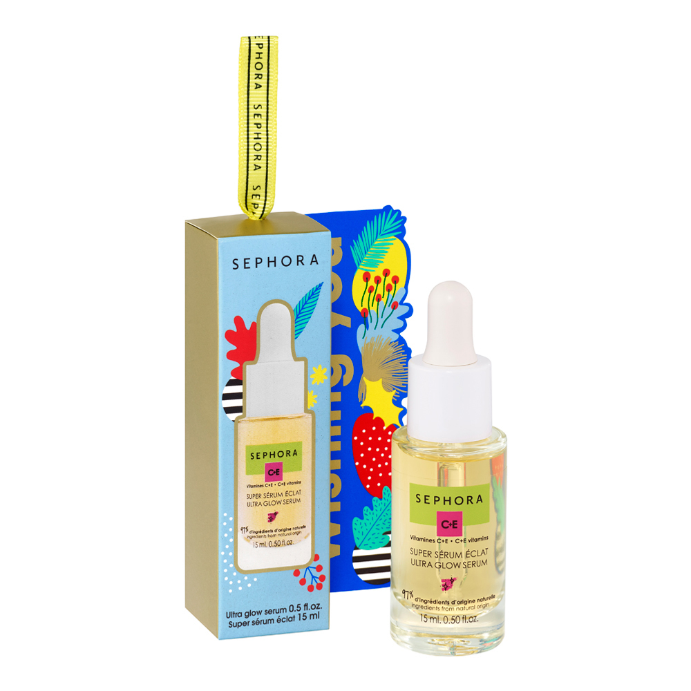 1_Product_3378872202264-Sephora-Collection-Wishing-You-Mini-_9ffbda59e823733ff686e604b8ed77a637cb76aa_1708922914.png Wishing You Mini Ultra Glow Serum With Vitamins C & E (Holiday Limited Edition) - Image 1