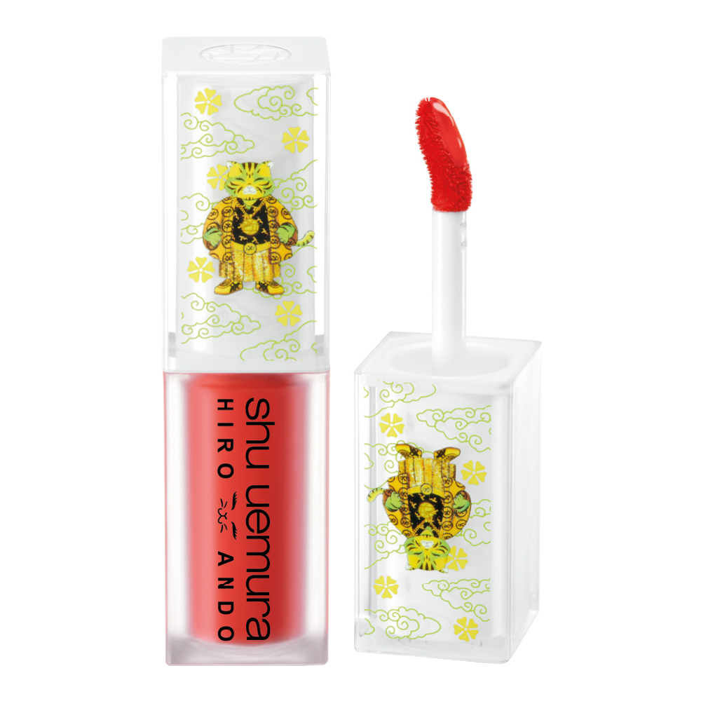 1_Product_4936968826511-Shu-Uemura-Hiro-Ando-Collection-Roug_4d2ee47e68399fa1344d8e28caaafbf3552f7229_1715774443.png Hiro Ando Collection Rouge Unlimited Kinu Care Glow Liquid Lipstick (Limited Edition) - Image 1