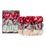 3 Large Pure Silk Scrunchies Set - Midsummer (Limited Edition)