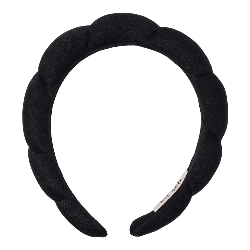 1_Product_810112564242-Kitsch-Recycled-Fabric-Headband-Black_58c3d85b1a8d1296d9b3075440b1607b522aa592_1715600759.png Recycled Fabric Headband - Image 1