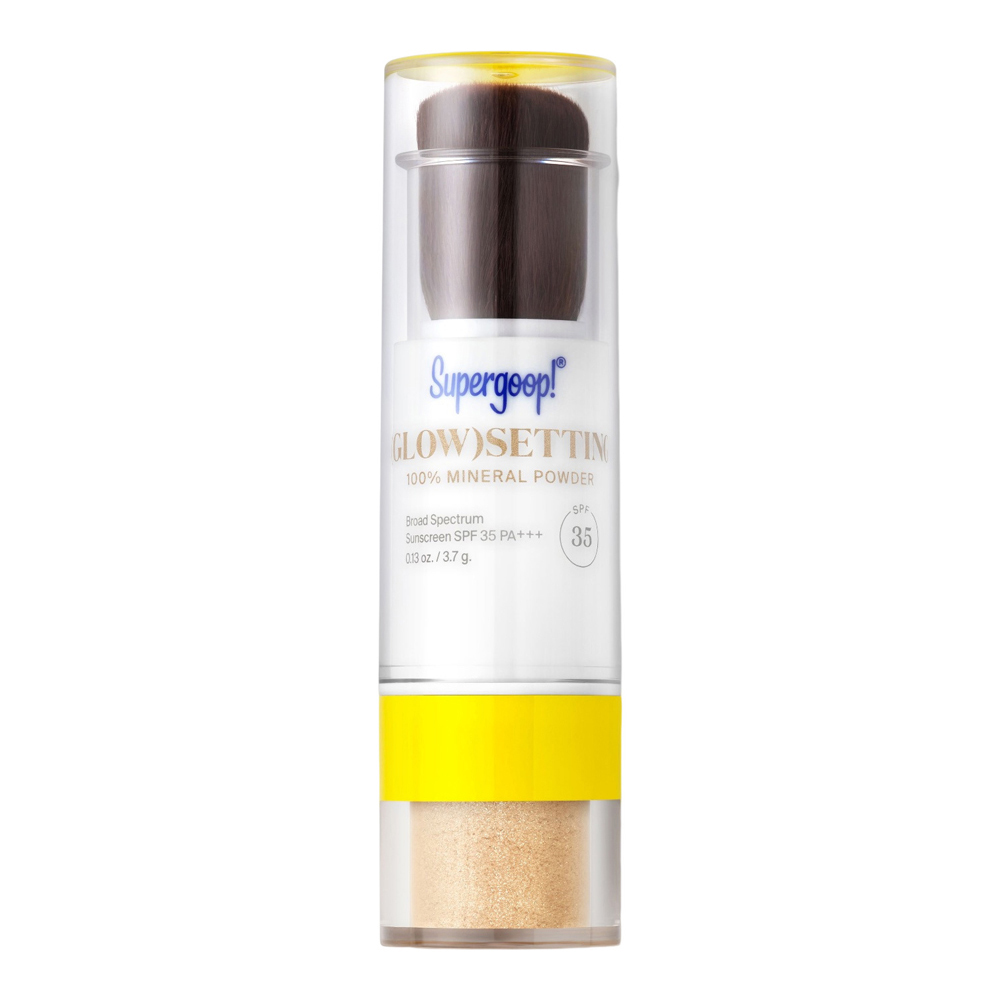 1_Product_816218024765-Supergoop-Glow-setting-Powder-100-Min_172572d03b583ada1324d500392e7091141d577d_1708937958.png (Glow)setting Powder 100% Mineral SPF 35 PA+++ - Image 1