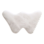 The Vitality Qi White Jade Gua Sha Sculpting Tool