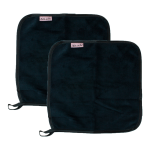 Microfiber Make-Up Towel Black