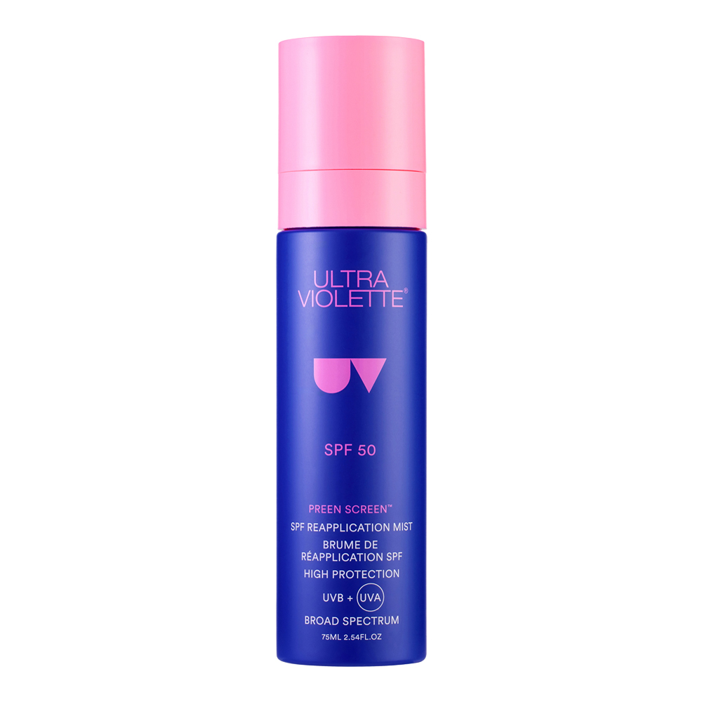 1_Product_9355909003456-Ultra-Violette-Preen-Screen-SPF-50-R_63168ef43bcd08fbabdc1e3c1fb4411384d8c1e9_1743508280.png Preen Screen™ SPF 50 Reapplication Mist - Image 1