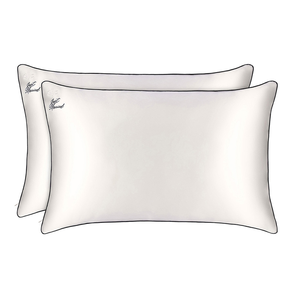 2_Product_810046983324-Slip-Pure-Silk-Pillowcase-Set-Default_36a4c930acfe20c5f0cabb750020d04d91409a8f_1678964094.png Just Married Pure Silk Pillowcase Duo - Image 1