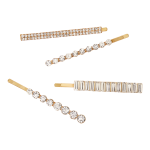 All Dressed Up Rhinestone Bobby Pins 4PC Set (Holiday Limited Edition) - Image 2