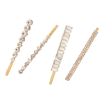 All Dressed Up Rhinestone Bobby Pins 4PC Set (Holiday Limited Edition) - Image 3