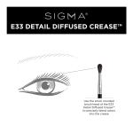 E33 Detail Diffused Crease Eye Brush - Image 3