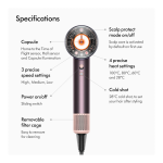 Supersonic Nural™ Hair Dryer (Jasper Plum) - Image 8