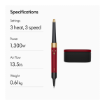 Airwrap I.D.™ Multi-Styler And Dryer (Red Velvet/Gold Limited Edition) - Image 9
